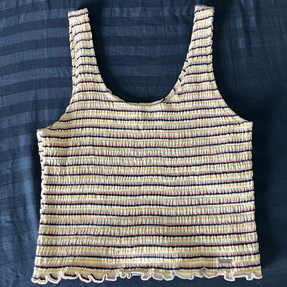 HOLLISTER MULTICOLORED TANK TOP